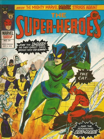 The Super-Heroes #31 - Marvel Comics / British - 1975