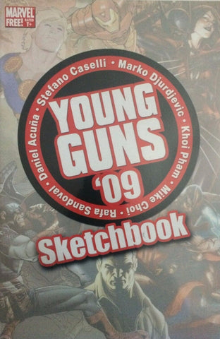 Young Guns Sketchbook - Marvel Comics - 2009