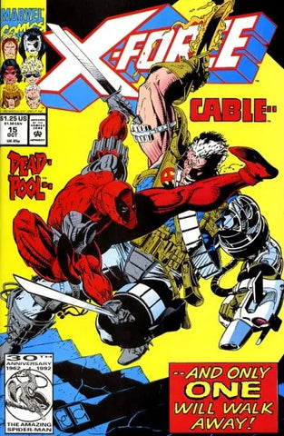 X-Force #15 - Marvel Comics - 1992