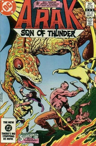 Arak Son of Thunder #25 - DC Comics - 1983