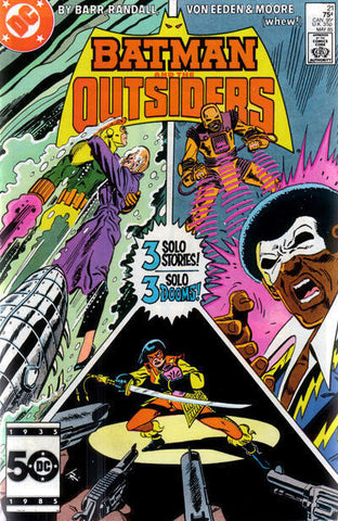 Batman and the Outsiders #21 - DC Comics - 1984