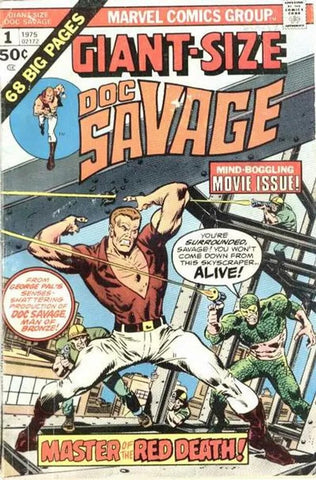 Giant-Size Doc Savage #1 - Marvel Comics - 1975
