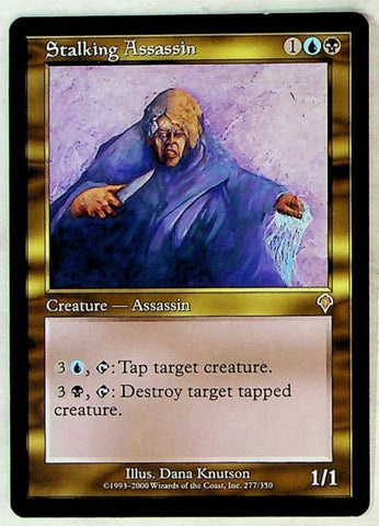 "Stalking Assassin" - Magic The Gathering Card - Invasion