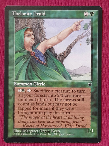 "Thelonite Druid" x4 - Magic The Gathering Card - Fallen Empires - 4-Card Playset