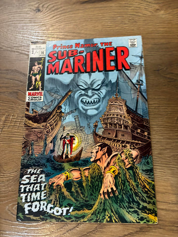 The Sub-Mariner #16 - Marvel Comics - 1969