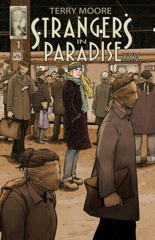 Strangers In Paradise XXV #1 - Abstract Studios - 2018 - Terry Moore