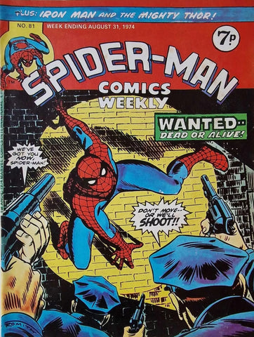 Spider-Man Comics Weekly #81 - Marvel Comics - 1974