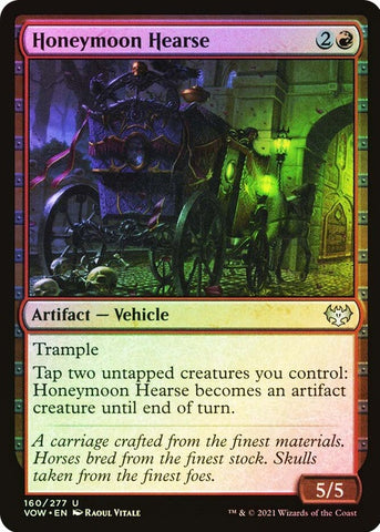 "Honeymoon Hearse" FOIL - Magic The Gathering - Innistrad