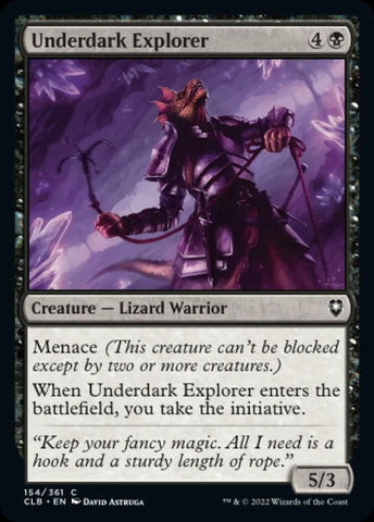 "Underdark Explorer" x4 - Magic The Gathering - CLB - 4-Card Playset