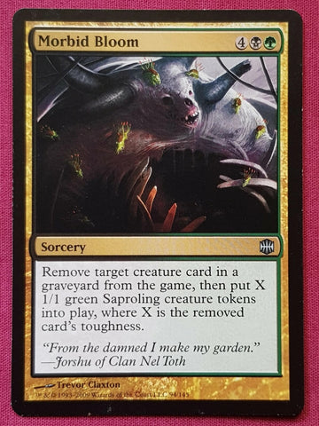 "Morbid Bloom" x4 - Magic The Gathering - Alara Reborn - 4-Card Playset