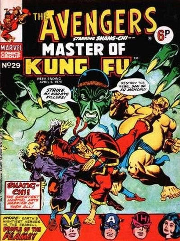 The Avengers #29 - British - Marvel Comics - 1974