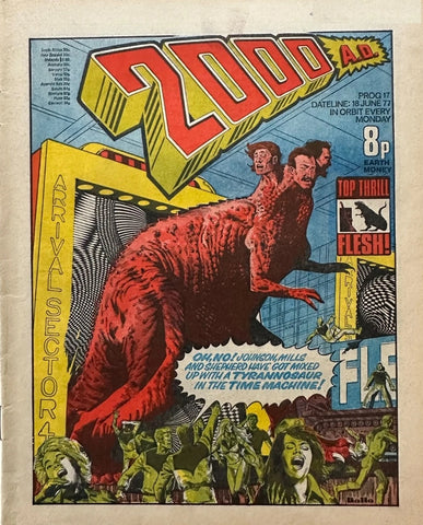 2000AD Comic - Prog #17 - 18th June 1977