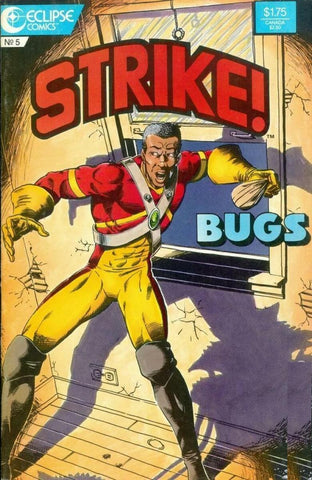 Strike #5 - Eclipse Comics - 1987