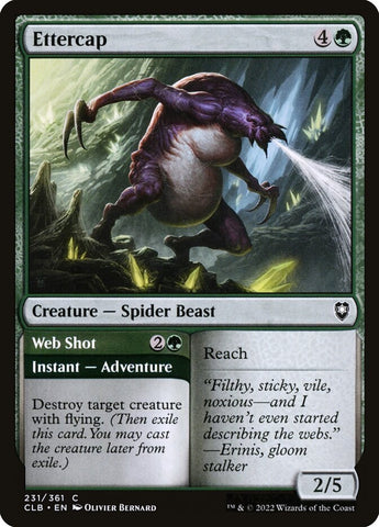 "Ettercap" x4 - Magic The Gathering Card - CLB - 4-Card Playset