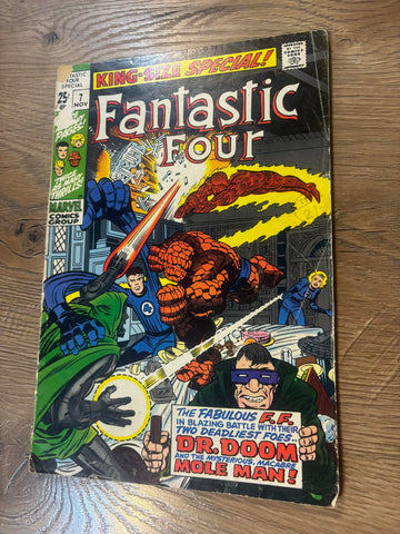 Fantastic Four King-Size Special #7 - Marvel Comics - 1969