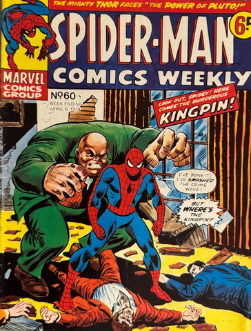 Spider-Man Comics Weekly #60 - Marvel / British - 1974