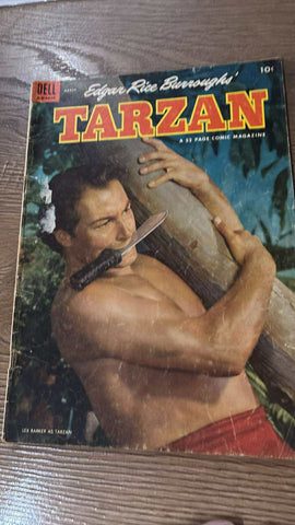 Edgar Rice Burroughs' Tarzan #54 - Dell Publishing - 1954