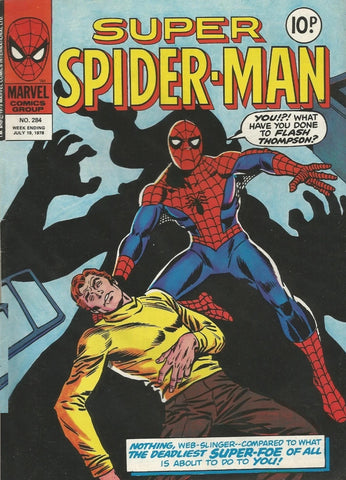 Super Spider-Man #284 and #285 - Marvel Comics/British - 1978