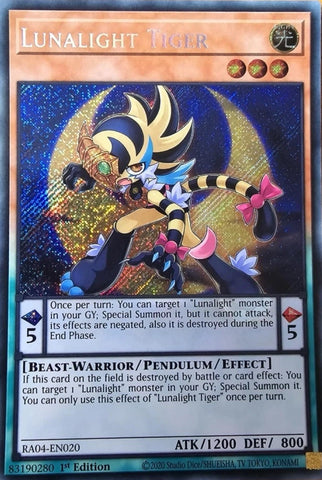 "Lunalight Tiger" RA04-EN020 - Yu-Gi-Oh!