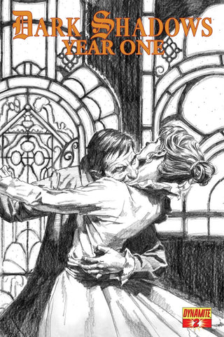 Dark Shadows: Year One #2 - Dynamite - 2013 - B&W Variant