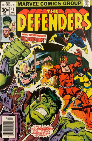 The Defenders #46 - Marvel Comics - 1977