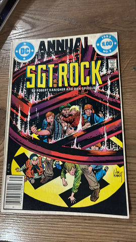 Sgt Rock Annual #3 - DC Comics - 1983