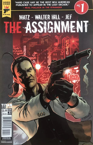 The Assignment #1 - Titan Comics - 2017 - Hard Case Crime Cover