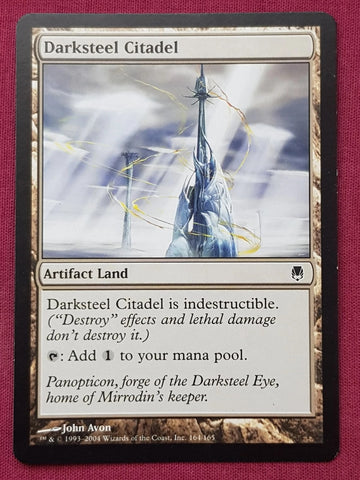 "Darksteel Citadel" - Magic The Gathering Card - Darksteel
