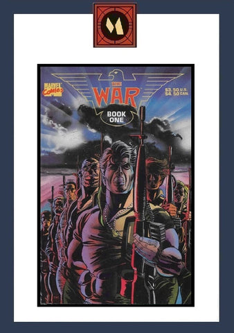 The War #1, #2 and #3 - Marvel Comics - 1989