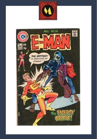 E-Man #3 - Charlton Comics - 1974