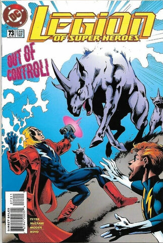 Legion Of Super-Heroes #73 - #81 (9x Comics RUN) - DC - 1995/6