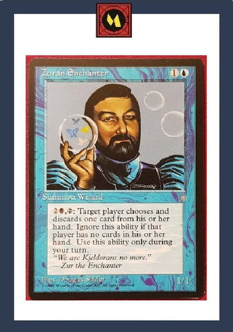 "Zuran Enchanter" x4 - Magic The Gathering - Ice Age - 4-Card Playset