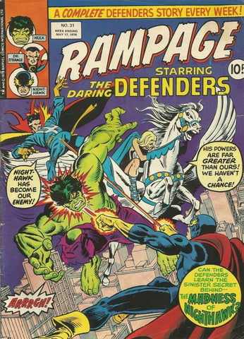 Rampage Comic #31 - Marvel Comic/British - 1978
