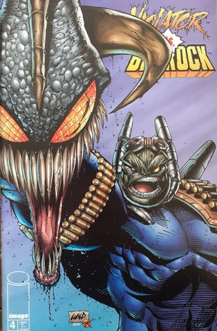 Violator vs Badrock #4 - Image Comics - 1995