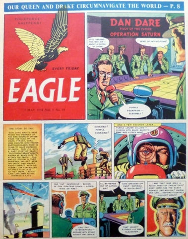 Eagle Comic Vol.5 No.19 - British - 1954