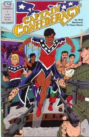 Captain Confederacy #4 - Epic Comics - 1992
