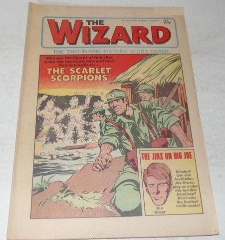 The Wizard #101 - #115 - British Comic - Job Lot of 15 Comics - 1972