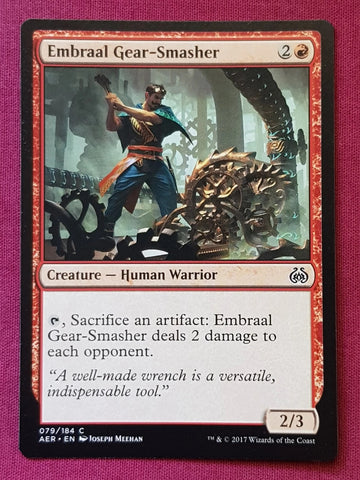 "Embraal Gear-Smasher" FOIL - Magic The Gathering Card - Aether Revolt