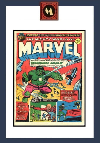 Mighty World of Marvel #28 - Marvel Comics / British - 1973