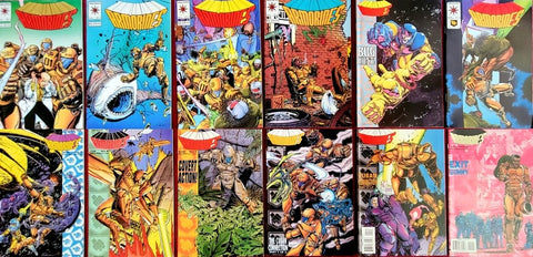 Armorines #1 - #12 (LOT of 12x Comics) - Valiant Comics - 1994