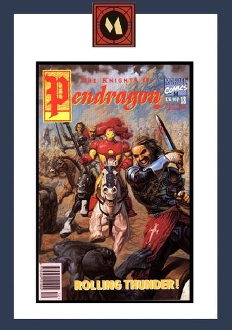 Knights Of Pendragon #18 - Marvel Comics - 1991