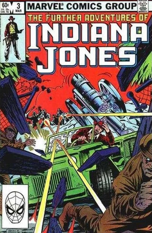 The Further Adventures of Indiana Jones #3 - Marvel Comics - 1982