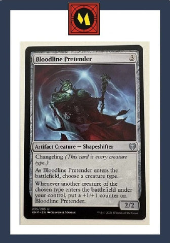 "Bloodline Pretender" - Magic The Gathering Card - KHM