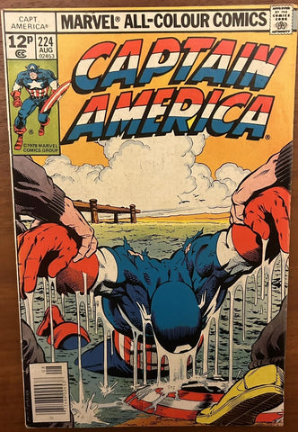 Captain America #224 - Marvel Comics - 1978