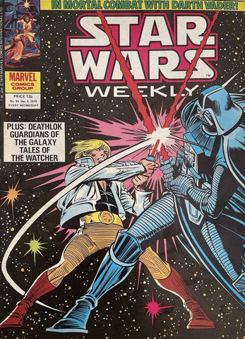 Star Wars Weekly #93 - Marvel Comics/British - 1979