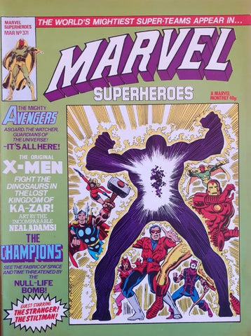 Marvel Superheroes #371 - Marvel Comics/British - 1981