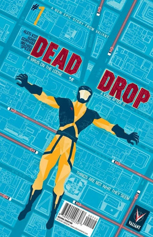 Dead Drop #1, #2 and #3 - Valiant Comics - 2015