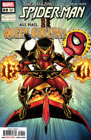 Amazing Spider-Man #88 (LGY #889) - Marvel - 2022 - 1st App. Queen Goblin