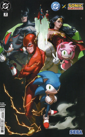 DC X Sonic the Hedgehog #2 - DC Comics - 2025
