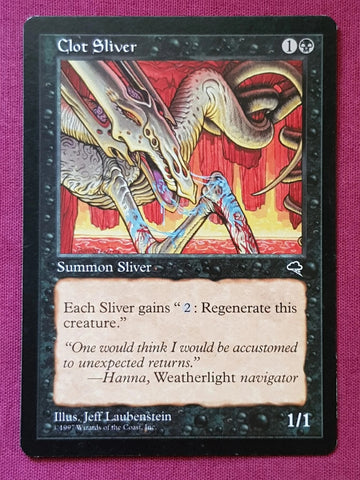 "Clot Sliver" x4 - Magic The Gathering Card - Tempest - 4-Card Playset